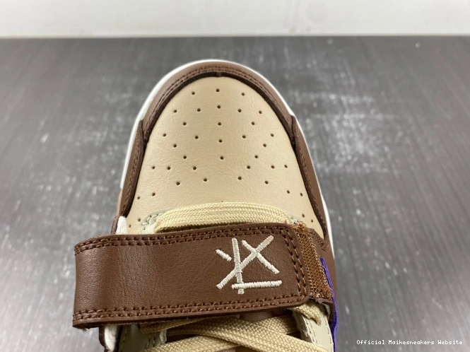Official Maikesneakers TRAVIS JORDAN FZ8117-900 CUT X THE SCOTT CHECK 0728